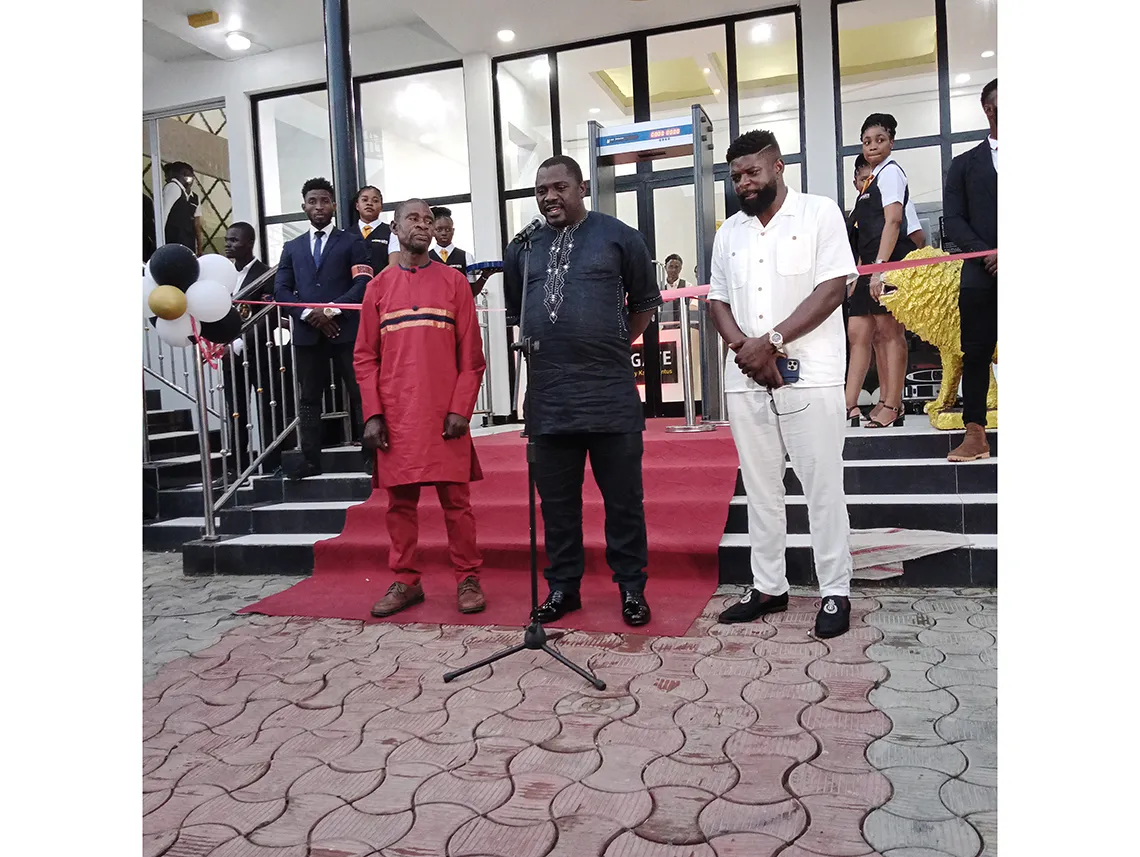 Completed project opening ceremony